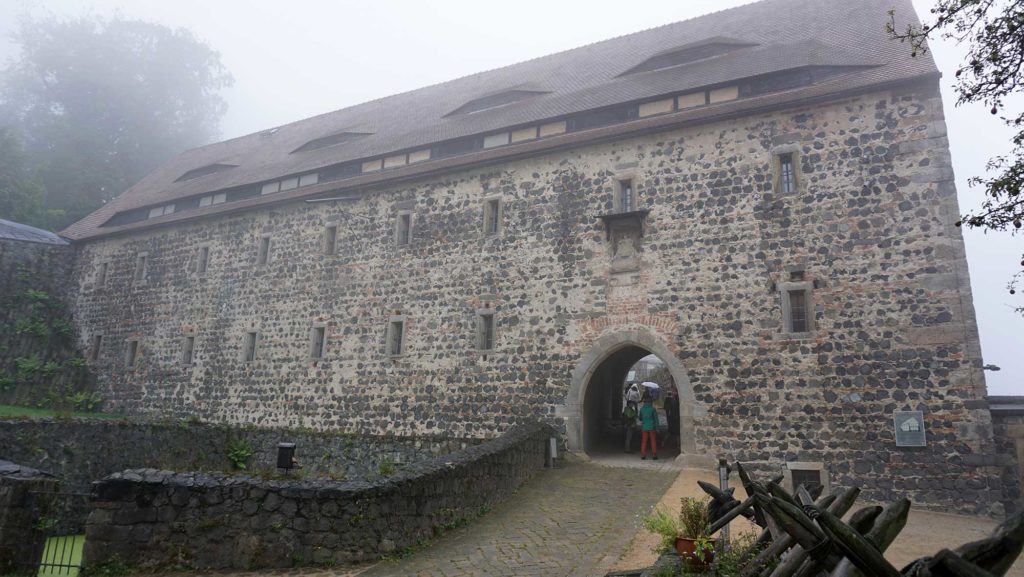 Die Burg Stolpen in Sachsen