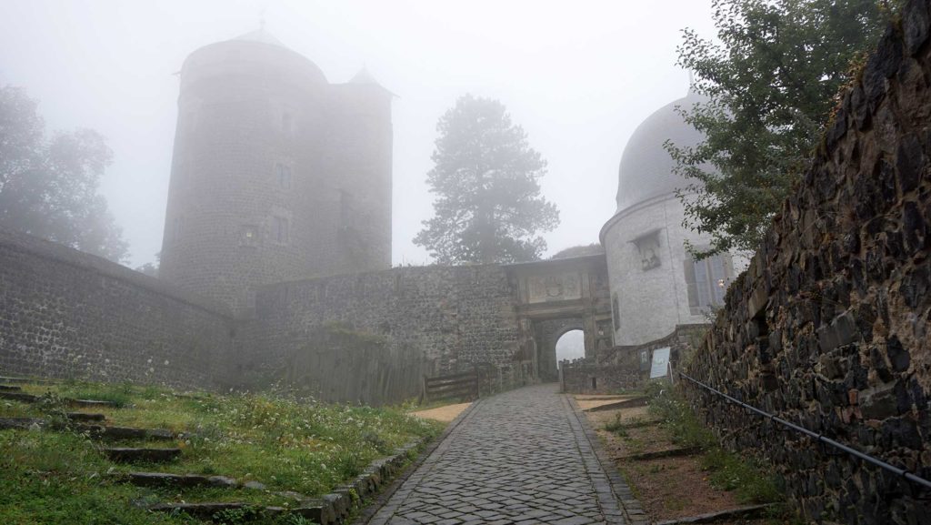 Die Burg Stolpen in Sachsen