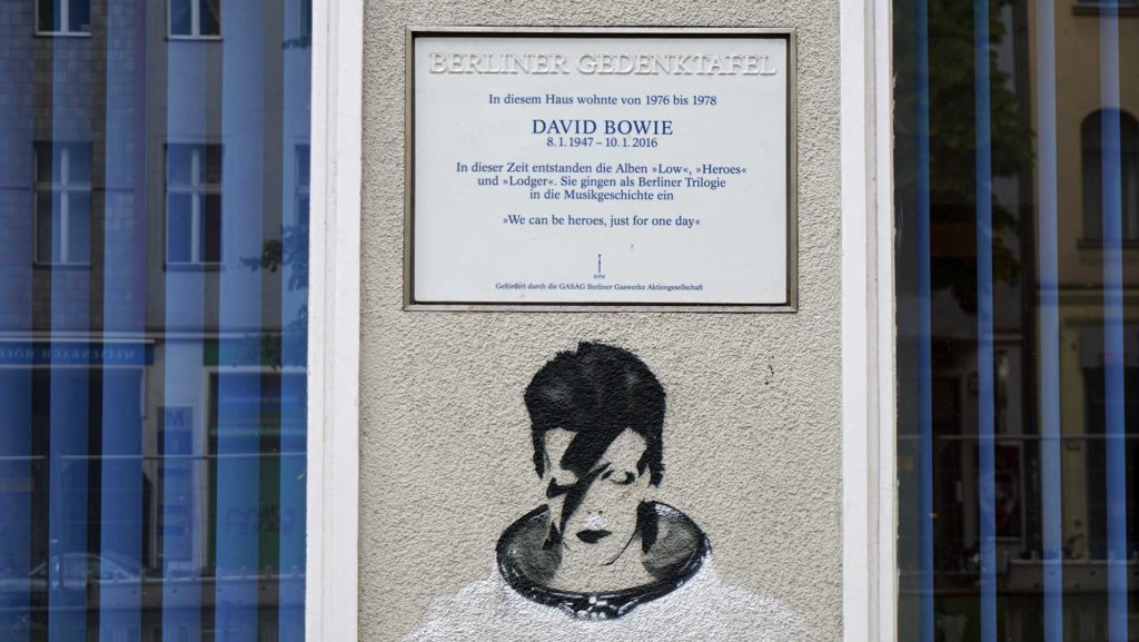 David Bowie Berlin-Schöneberg Hauptstraße