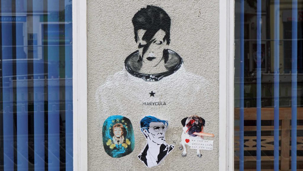 David Bowie Berlin-Schöneberg Hauptstraße