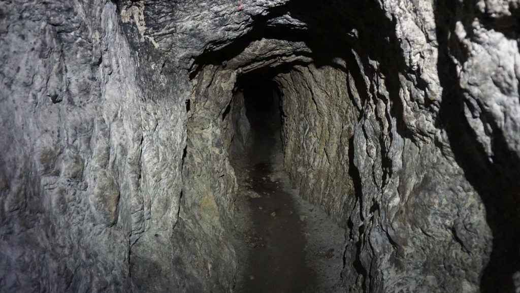 Hexenstein Sasso di Stria Goiginger-Tunnel