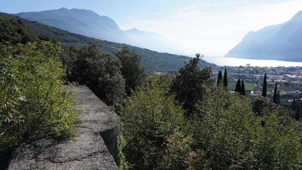 Nordbatterie (Stützpunkt Campedell und Forte Sant' Alessandro o Campedell) Gardasee Riva del Garda