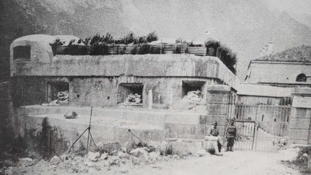 Forte San Nicolo, Batterie San Nicolo, Werk San Nicolo, Strandbatterie San Nicolo, Monte Brione, Riva del Garda, Sperrgruppe