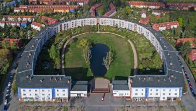 Hufeisensiedlung Luftbild Berlin Britz