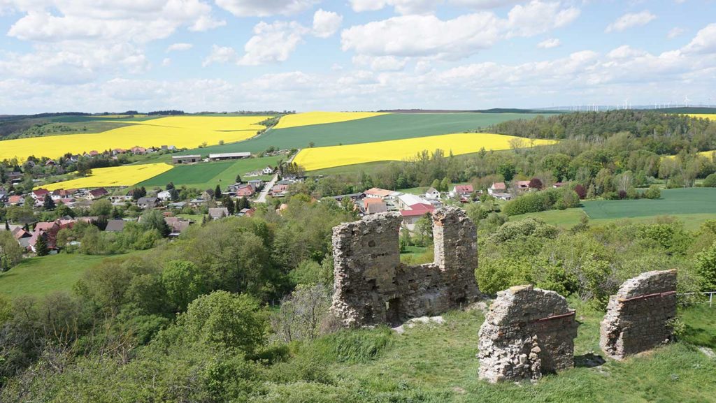 Burg Arnstein im Harz in Sachsen-Anhalt im Ort Arnstein.