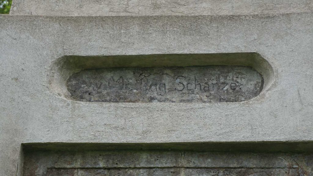 Der Obelisk der Medingschanze