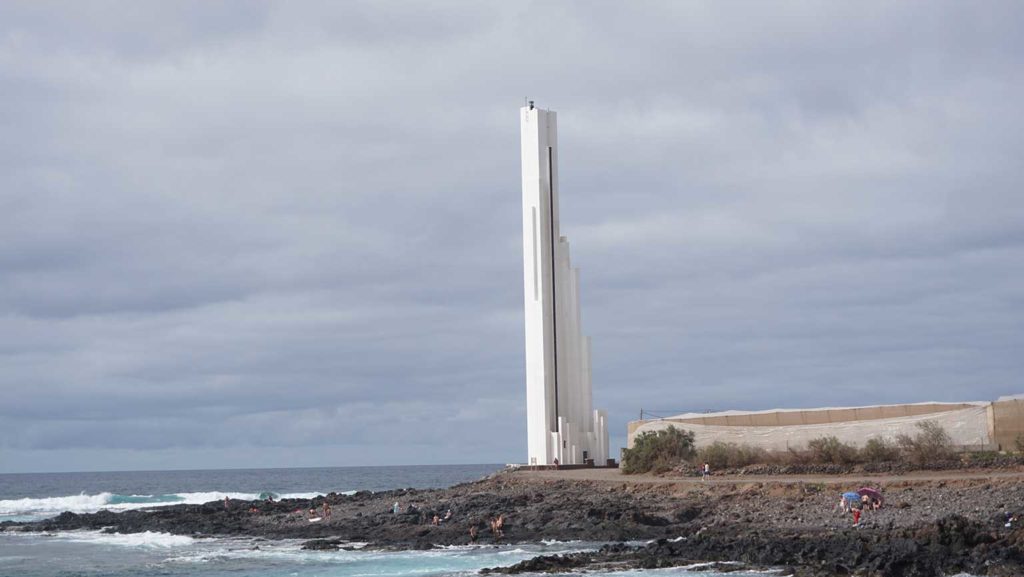 Faro de Punta del Hidalgo, Leuchtturm Teneriffa Spanien, Faro