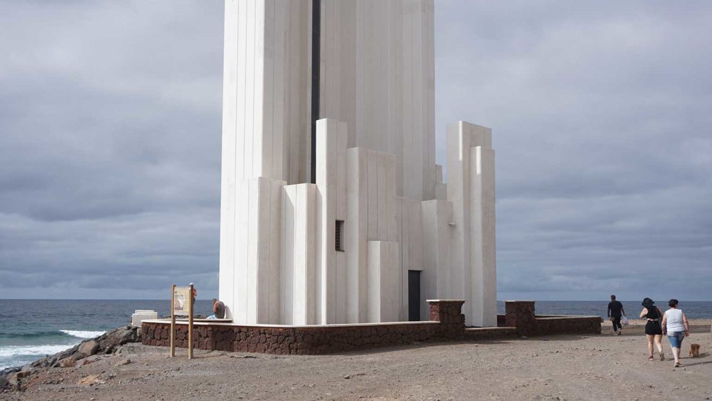 Faro de Punta del Hidalgo, Leuchtturm Teneriffa Spanien, Faro