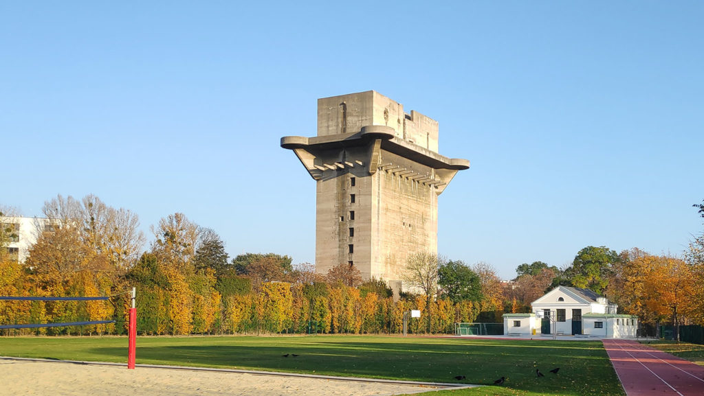 Leitturm Flakturm Augarten Wien